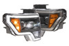 Morimoto XB Hybrid LED Headlights: Ford F150 (09-14) (Pair / ASM) LF552