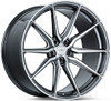 19x9.5 Vossen HF-3 Gloss Graphite Polished (Hybrid Forged) 5x112 25mm