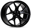 21x12 Vossen HF-5 Gloss Black (Hybrid Forged) 5x120 52mm