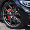 23x12 Vossen HF-5 Matte Gunmetal (Hybrid Forged)  5x130 15mm