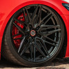 22x9 Vossen HF-7 Gloss Black (Hybrid Forged) 5x4.5/114.3 32mm