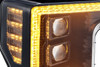 Morimoto XB LED Headlights: Ford Super Duty (17-19) (Pair / ASM) LF503-ASM