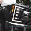 Morimoto XB LED Headlights: Ford Super Duty (17-19) (Pair / ASM) LF503-ASM