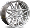 22x10.5 Vossen HF-7 Silver Polished (Hybrid Forged) 5x112 42mm
