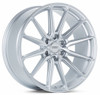 20x9.5 Vossen HF6-1 Silver Machined (Hybrid Forged)  (Deep Concave) 6x135 15mm