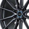 24x10 Vossen HF6-1 Tinted Matte Gunmetal (Hybrid Forged) (Deep Concave) 6x5.5/139.7 25mm