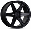 20x9.5 Vossen HF6-2 Satin Black (Hybrid Forged) (Deep Concave) 6x5.5/139.7 15mm