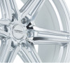 24x10 Vossen HF6-2 Silver Machined (Hybrid Forged)  (Deep Concave) 6x5.5/139.7 25mm