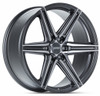 22x9.5 Vossen HF6-2 Tinted Matte Gunmetal (Hybrid Forged) (Deep Concave) 6x135 20mm