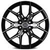 22x9.5 Vossen HF6-4 Gloss Black Tinted (Hybrid Forged)  (Deep Concave) 6x5.5/139.7 20mm