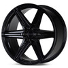 22x9.5 Vossen HF6-2 Gloss Black (Hybrid Forged) (Deep Concave) 6x5.5/139.7 20mm