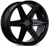 24x10 Vossen HF6-2 Gloss Black (Hybrid Forged) (Deep Concave) 6x135 25mm