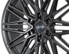 22x12 Vossen HF6-5 Matte Gunmetal (Hybrid Forged)  (Extreme Deep Concave) 6x5.5/139.7 -44mm