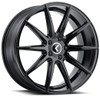 20x8.5 Kraze KR194 Cosmos Gloss Black 5x112 38mm