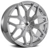 22x9.5 Mazzi Profile 367 Chrome 6x135 6x5.5/139.7 30mm