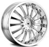 20x8.5 Mazzi Hype 351 Chrome 5x112 5x120 40mm