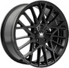 20x8.5 Mazzi Jinx 378 Gloss Black  5x120 38mm