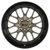 18x8.5 F1R F21 v2 Bronze w/ Black Lip 5x112 5x4.5/114.3 45mm