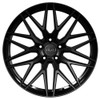 18x9.5 F1R F103 Gloss Black 5x100 38mm