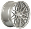 (End of Year Sale) 19x9 F1R F103 Brushed Silver 5x112 38mm