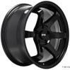 (Clearance - No Returns) 18x8.5 F1R F106 Gloss Black 5x120 30mm