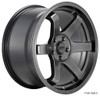 (Clearance - No Returns) 18x9.5 F1R F106 Hyper Black 5x4.5/114.3 22mm