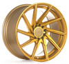 (Clearance - No Returns) 18x8.5 F1R F29 Machine Gold 5x4.5/114.3 5x120 38mm