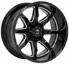 22x12 RBP 01R Saharan II Gloss Black Milled (* May Require Trimming) (CUSTOM 2-3 weeks)-1699975616