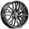 20x9 Touren TR91 Brushed Matte Black w/ Dark Tint 6x135 18mm