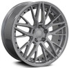18x8 Touren TR93 Gloss Gunmetal w/ Black Rivet 5x4.25/108 35mm