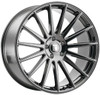 22x9 Touren TR92 Gloss Graphite Machined  5x112 32mm