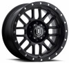 17x8.5 ICON Alpha Satin Black (6 Lug) 6x5.5/139.7 0mm