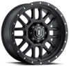 20x9 ICON Alpha Satin Black (8 Lug) 8x180 12mm