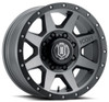 17x8.5 ICON Rebound HD Titanium (8 Lug) 8x170 6mm
