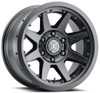 17x8.5 ICON Rebound Pro Satin Black 6x135 6m