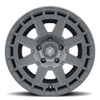 17x8.5  ICON Compass Satin Black  6x135 6mm