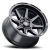 20x10 ICON Bandit Gloss Black 5x5/127 -24mm