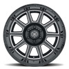 20x10 ICON Recoil Gloss Black Milled 5x150 -24mm