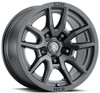 17x8.5 ICON Vector 5 Satin Black 5x150 25mm