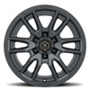 17x8.5 ICON Vector 6 Satin Black 6x120 0mm