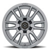 17x8.5 ICON Vector 6 Titanium 6x135 6mm