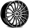 17x7.5 NS NS1801 Gloss Black Machined 4x100 4x4.5/114.3 38mm