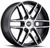 18x8 MKW Avenue A613 Gloss Black Machined 5x4.25/108 5x4.5/114.3 0mm