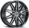 22x9 MKW M124 Gloss Black  6x5.5/139.7 18mm