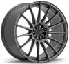 18x8 Konig Rennform Matte Grey (Flow Formed) 5x112 45mm