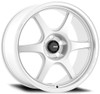 18x8.5 Konig Hexaform Gloss White (Flow Formed) 5x112 43mm