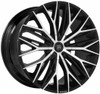 24x10 Lexani Aries Gloss Black Machined w/ Cap 6x135 6x5.5/139.7 30mm