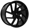20x8.5 Lexani Senna Gloss Black  5x120 35mm