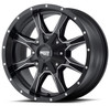 (Clearance - No Returns) 20x10 Moto Metal MO970 Semi Gloss Black Milled 5x5/127 5x5.5/139.7 -24mm-1700026449