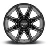 (Clearance - No Returns) 20x10 Moto Metal MO804 Gloss Black Milled 6x135 6x5.5/139.7 12mm